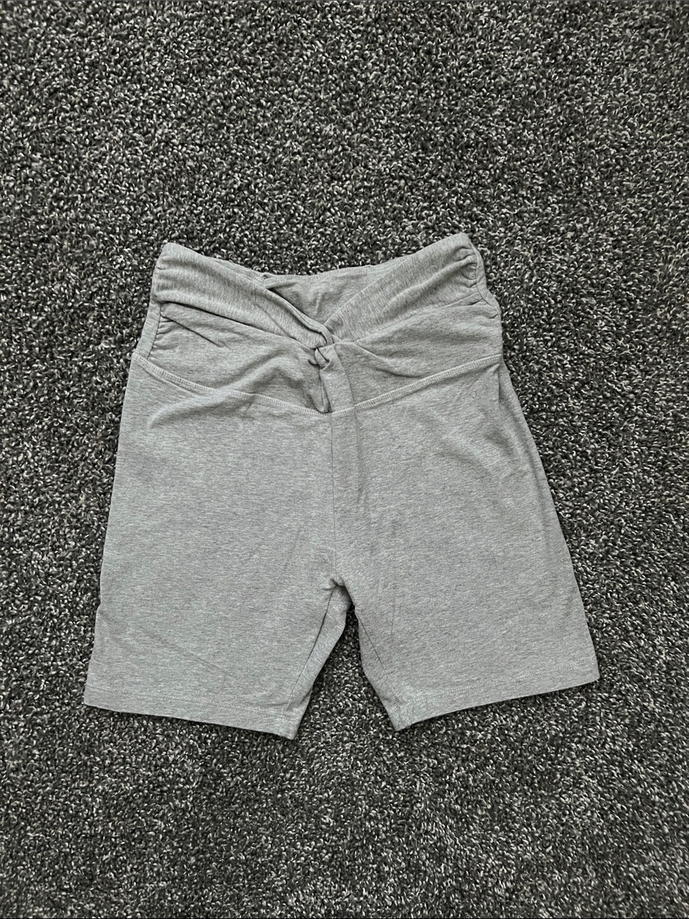 PINK Victoria's Secret Gray Knot-Waist Shorts NWOT